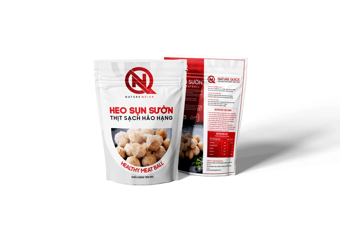 Heo sun suon Nature Quick thit vien an kieng - goc 2